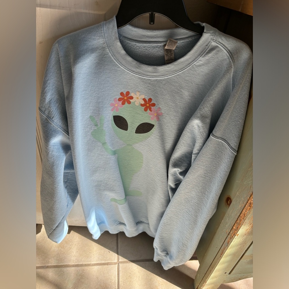 Gildan Sky Blue Heavy Blend Hoodie